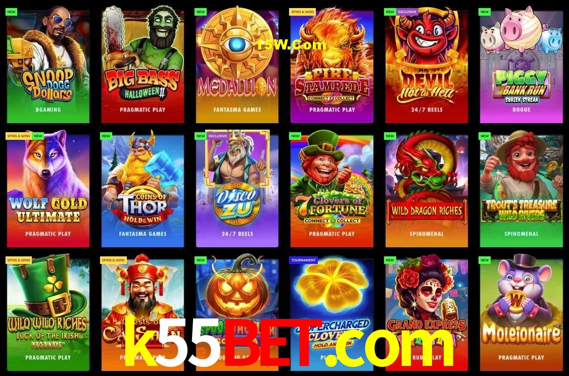 Game Providers k55bet.com